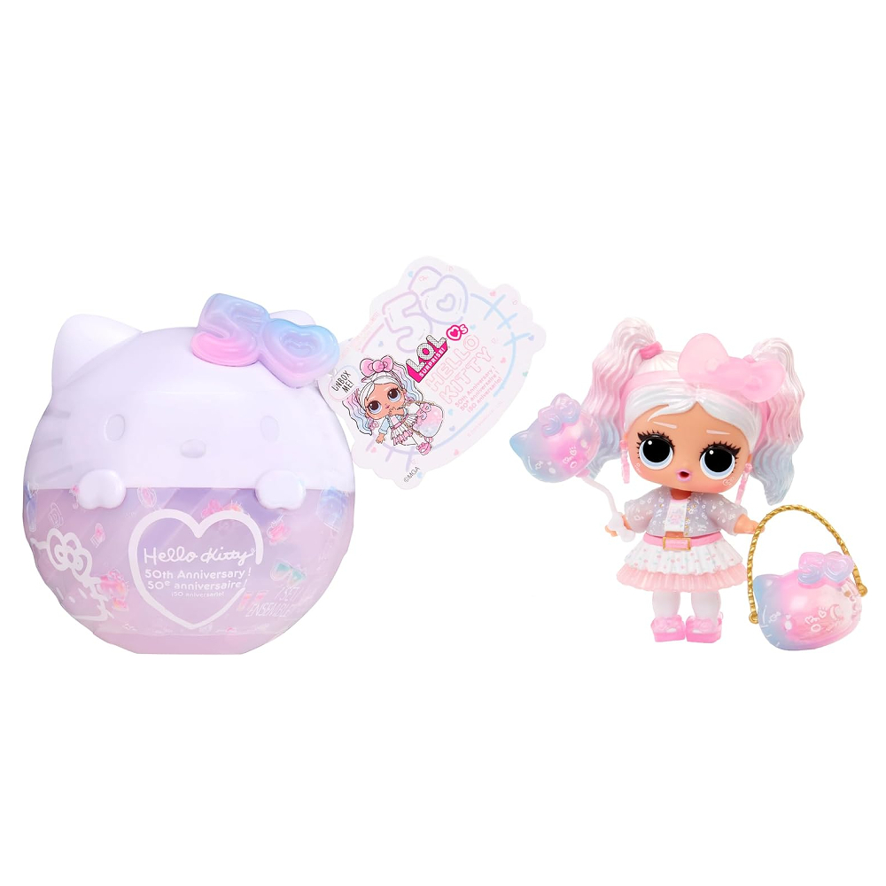 LOL サプライズ ハローキティ 50周年 コラボ 人形 フィギュア ギフト プレゼント LOL Surprise Hello Kitty Miss Pearly Doll | ミス・パーティ