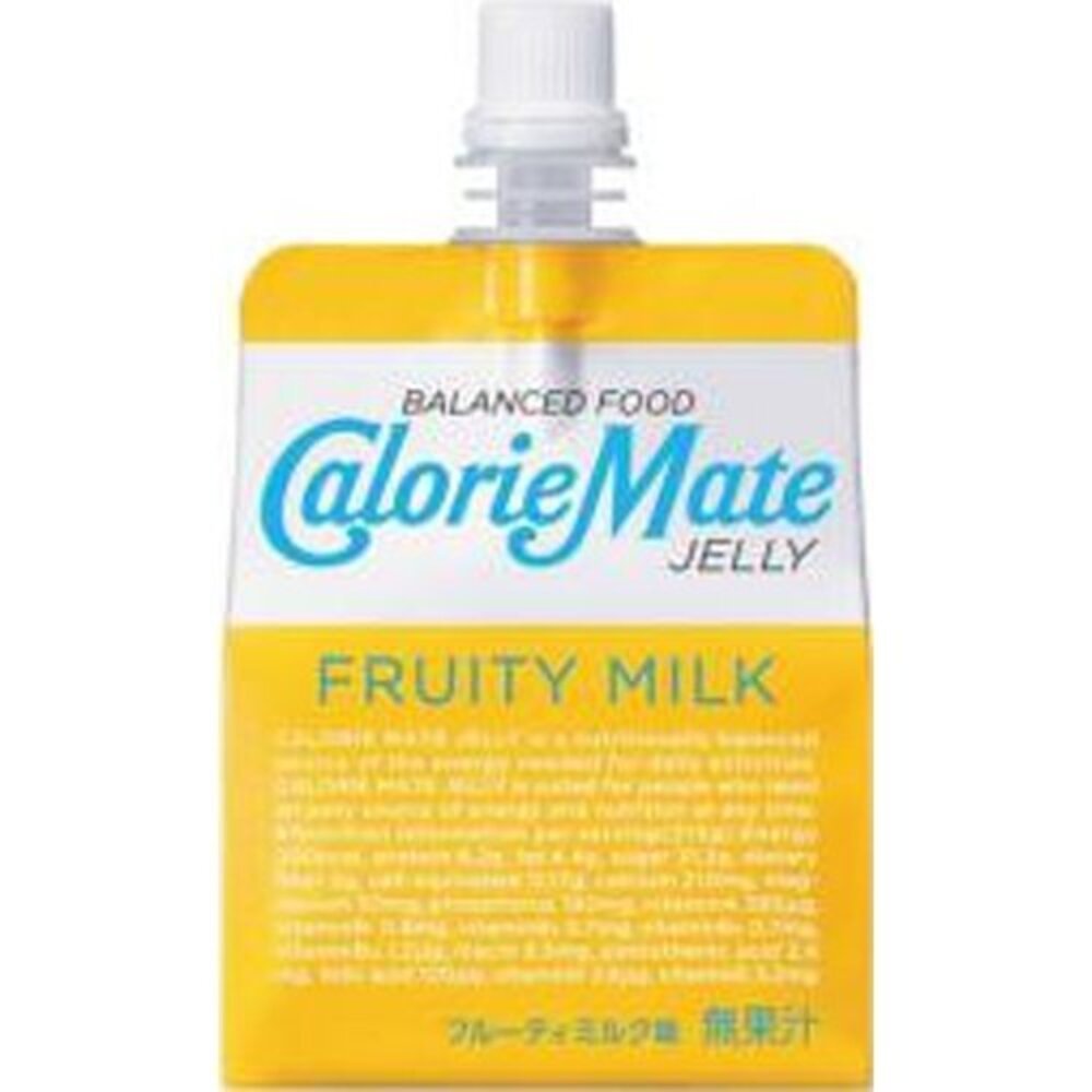 カロリーメイトゼリー フルーティミルク味 ２１５ｇ 【24個セット】